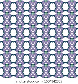Geometric ornamental vector pattern. Seamless design texture.