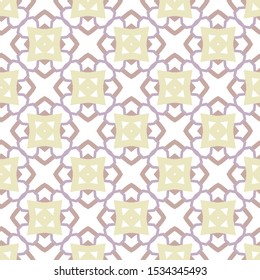 Geometric ornamental vector pattern. Seamless design texture.