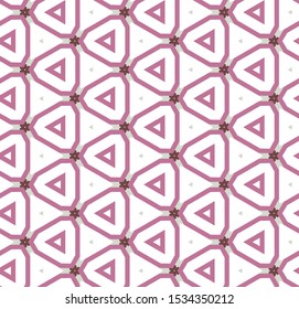 Geometric ornamental vector pattern. Seamless design texture.