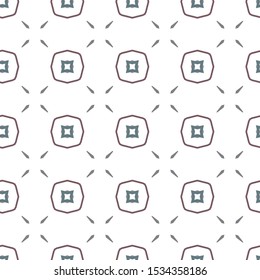 Geometric ornamental vector pattern. Seamless design texture.