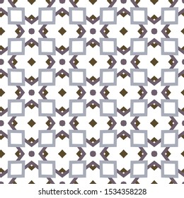 Geometric ornamental vector pattern. Seamless design texture.