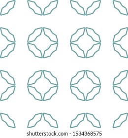 Geometric ornamental vector pattern. Seamless design texture.