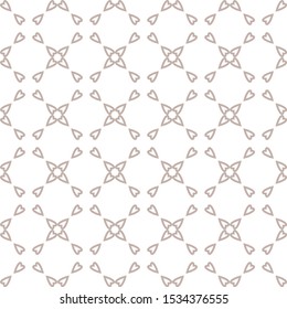 Geometric ornamental vector pattern. Seamless design texture.
