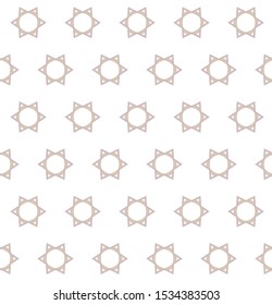 Geometric ornamental vector pattern. Seamless design texture.