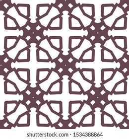 Geometric ornamental vector pattern. Seamless design texture.