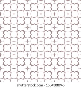 Geometric ornamental vector pattern. Seamless design texture.