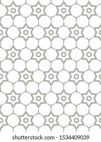 Geometric ornamental vector pattern. Seamless design texture.