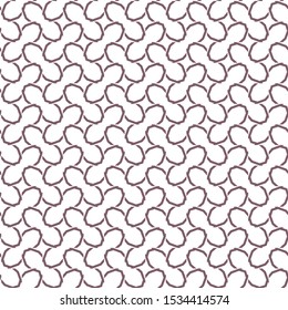 Geometric ornamental vector pattern. Seamless design texture.