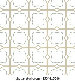 Geometric ornamental vector pattern. Seamless design texture.
