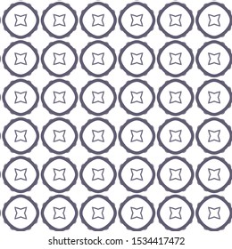 Geometric ornamental vector pattern. Seamless design texture.
