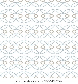 Geometric ornamental vector pattern. Seamless design texture.