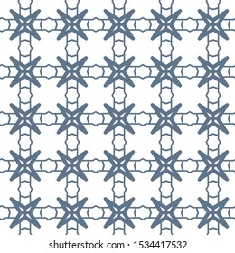 Geometric ornamental vector pattern. Seamless design texture.
