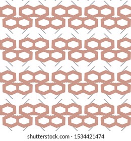 Geometric ornamental vector pattern. Seamless design texture.