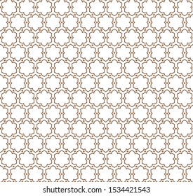 Geometric ornamental vector pattern. Seamless design texture.