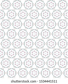 Geometric ornamental vector pattern. Seamless design texture.