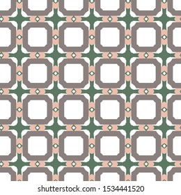 Geometric ornamental vector pattern. Seamless design texture.
