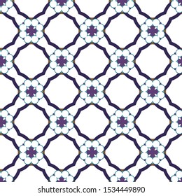 Geometric ornamental vector pattern. Seamless design texture.