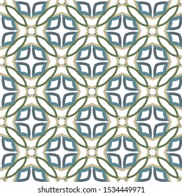 Geometric ornamental vector pattern. Seamless design texture.