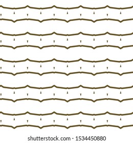 Geometric ornamental vector pattern. Seamless design texture.