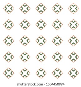 Geometric ornamental vector pattern. Seamless design texture.