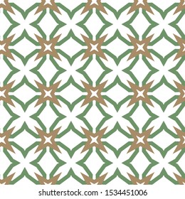 Geometric ornamental vector pattern. Seamless design texture.