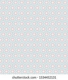Geometric ornamental vector pattern. Seamless design texture.