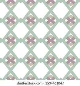 Geometric ornamental vector pattern. Seamless design texture.