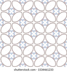 Geometric ornamental vector pattern. Seamless design texture.