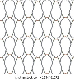 Geometric ornamental vector pattern. Seamless design texture.