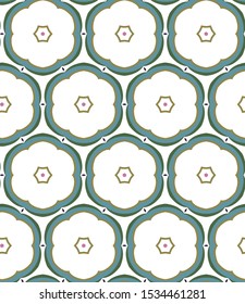 Geometric ornamental vector pattern. Seamless design texture.