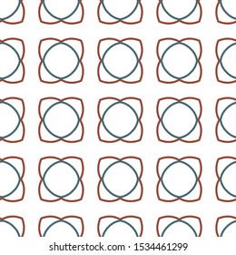 Geometric ornamental vector pattern. Seamless design texture.