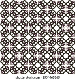 Geometric ornamental vector pattern. Seamless design texture.