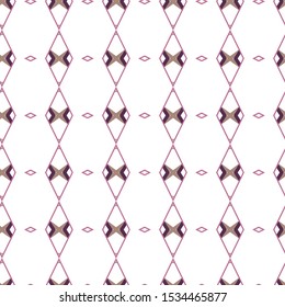 Geometric ornamental vector pattern. Seamless design texture.