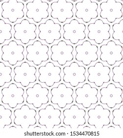 Geometric ornamental vector pattern. Seamless design texture.