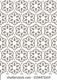 Geometric ornamental vector pattern. Seamless design texture.