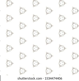 Geometric ornamental vector pattern. Seamless design texture.