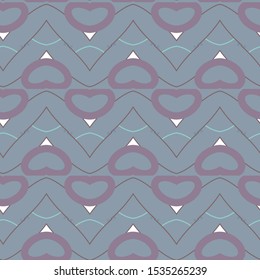 Geometric ornamental vector pattern. Seamless design texture.