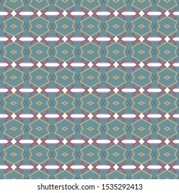 Geometric ornamental vector pattern. Seamless design texture.