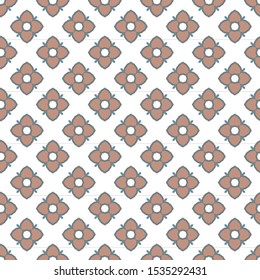 Geometric ornamental vector pattern. Seamless design texture.