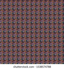 Geometric ornamental vector pattern. Seamless design texture.