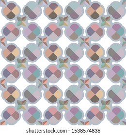 Geometric ornamental vector pattern. Seamless design texture.