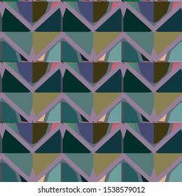 Geometric ornamental vector pattern. Seamless design texture.