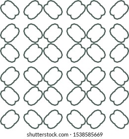 Geometric ornamental vector pattern. Seamless design texture.