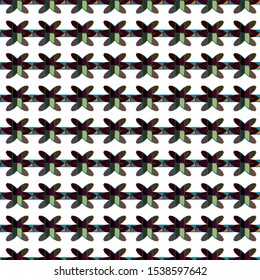Geometric ornamental vector pattern. Seamless design texture.