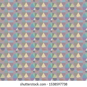Geometric ornamental vector pattern. Seamless design texture.