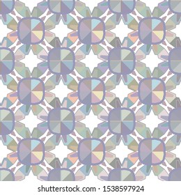 Geometric ornamental vector pattern. Seamless design texture.