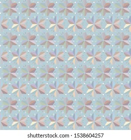 Geometric ornamental vector pattern. Seamless design texture.
