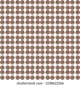 Geometric ornamental vector pattern. Seamless design texture.