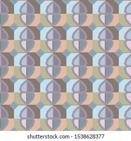 Geometric ornamental vector pattern. Seamless design texture.