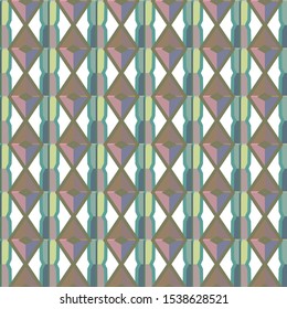 Geometric ornamental vector pattern. Seamless design texture.